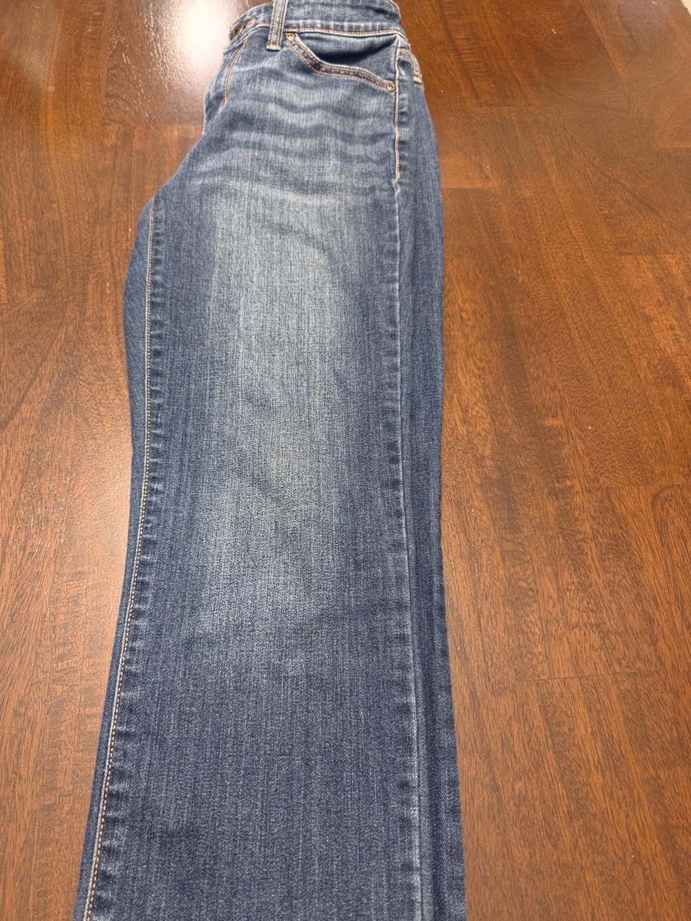 St. John's Bay Women's Straight Leg Blue Jeans